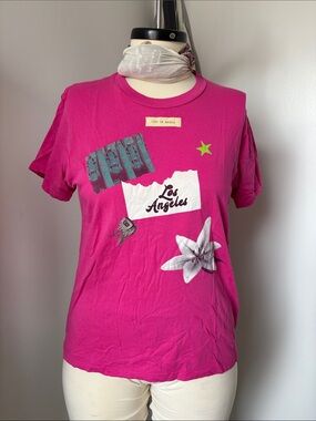 Los Angeles Graphic Tee - Pink